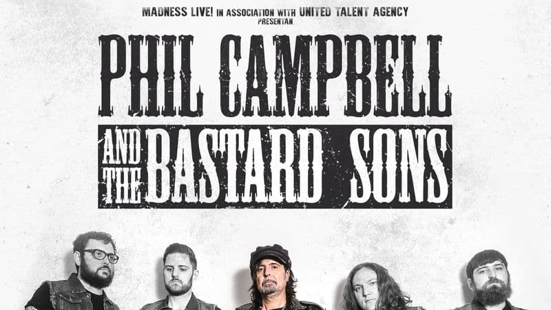 PHIL CAMPBELL & THE BASTARD SONS at the Lion Arts Factory